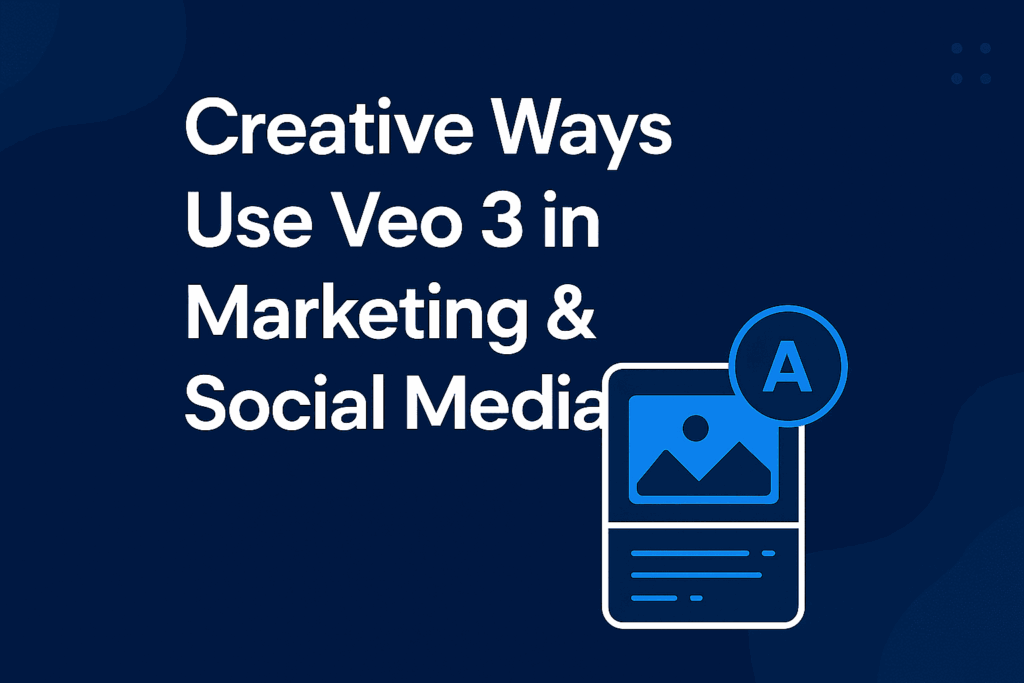 5 Creative Ways to Use Veo 3 in Marketing & Social Media