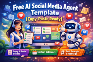Free AI Social Media Agent Template (Copy-Paste Ready)